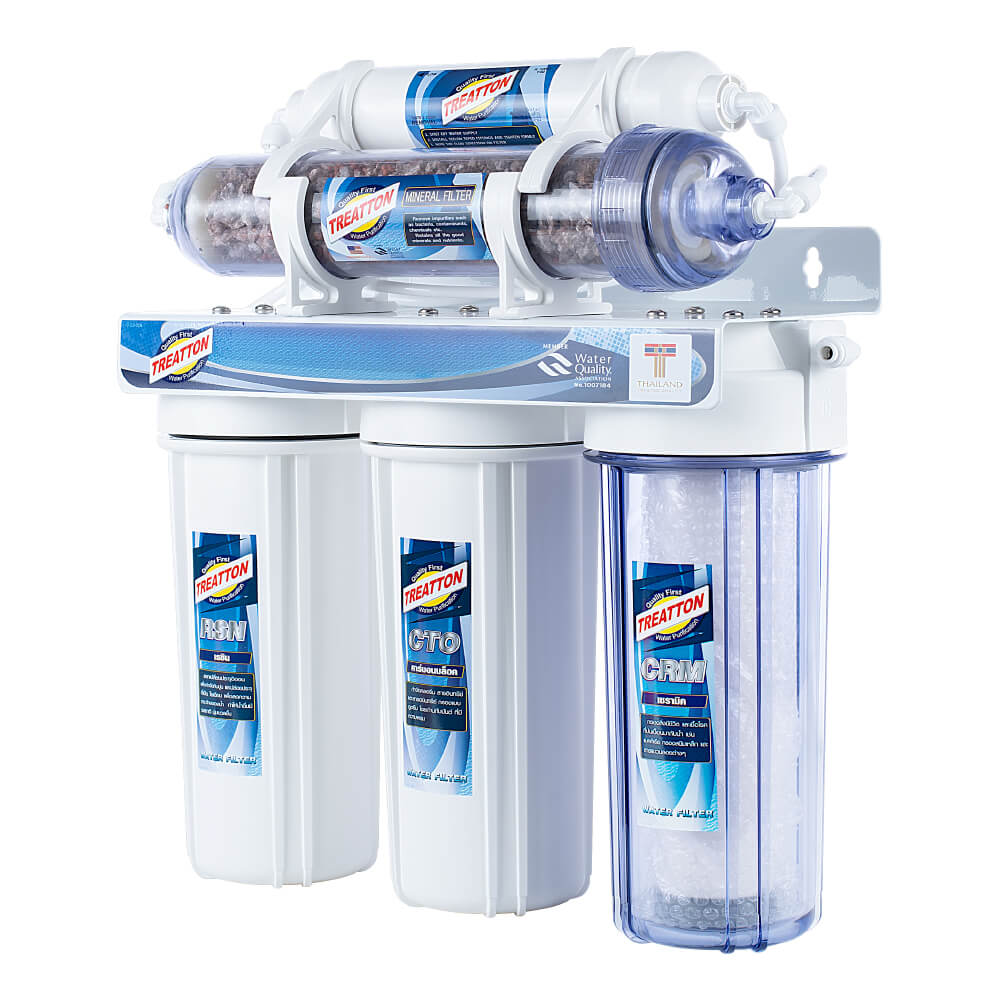เครื่องกรองน้ำแร่ TREATTON รุ่น CERAMIC MINERAL (5 ขั้นตอน)